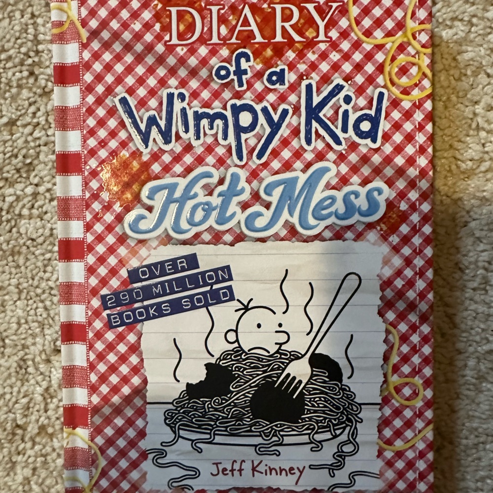 Diary of a Wimpy Kid Hot Mess Book